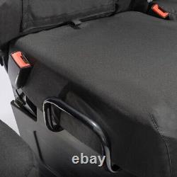 Iveco Daily Tipper Truck Front Seat Covers Tailored (2024 Onwards) Black 235