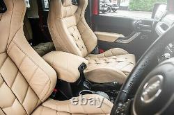 Jeep Wrangler Jk (2013-2018) 4 Door Leather Interior By Chelsea Truck Company
