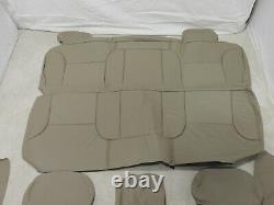 Leather Seat Covers Fits Chevrolet Full Size Extra Cab 1997 1998 1999 2000 CB3