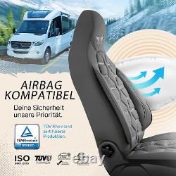 Lorry Truck Seat Cover Cover Sheet Seat All Models in Grey Pilot 2.4