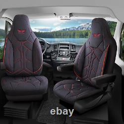 Lorry Truck Seat Covers Seat Cover all Models IN Black Red Pilot 1.2