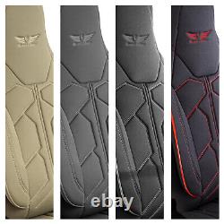Lorry Truck Seat Covers Seat Cover all Models IN Black Red Pilot 1.2