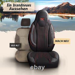 Lorry Truck Seat Covers Seat Cover all Models IN Black Red Pilot 6.2