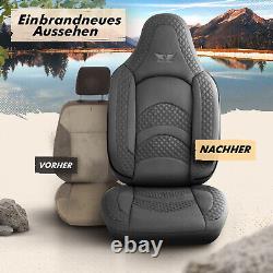 Lorry Truck Seat Covers Seat Cover all Models IN Grey Pilot 3.4