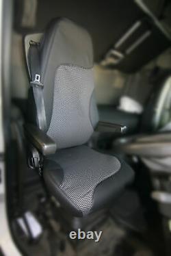 Luxury Truck Seat Cover Set Driver and Passenger for Volvo FH and FM