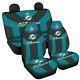 Miami Dolphins Universal Car Seat Cover Full Set Truck Cushion Protector Gifts