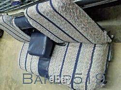 NOS Ford Blue SaddIe BIanket Seat Cover 1987-1991 F150 F250 F350 Pickup Truck 87