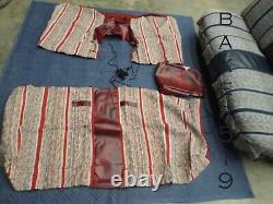 NOS Ford Dk Red SaddIe BIanket Seat Cover 1987-1991 F150 F250 F350 Pickup Truck