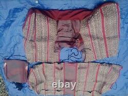 NOS Ford Dk Red Saddle Blanket Seat Cover 1987-1991 F150 F250 F350 Pickup Truck