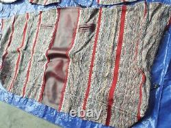 NOS Ford Dk Red Saddle Blanket Seat Cover 1987-1991 F150 F250 F350 Pickup Truck