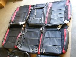 NOS OEM Ford 2017 2018 Shelby Raptor Truck Leather Seat Covers Set SVT Interior