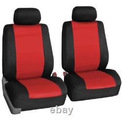 Neoprene 3 Row Car Seat Covers for TODOTERRENO VAN TRUCK 8 Seaters Red