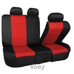Neoprene 3 Row Car Seat Covers for TODOTERRENO VAN TRUCK 8 Seaters Red