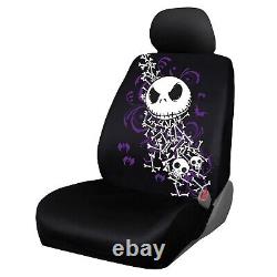 Nightmare Before Christmas Jack Skellington Car Truck SUV Seat Covers Rubber
