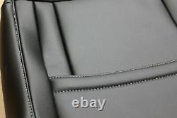 OEM Factory 17-22 SUPER DUTY Lariat Black Leather Seat Covers CREW CAB Truck