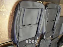 OEM Ford 2017 2018 F150 Truck Leather Seat Covers New S/C Set Black Interior nos