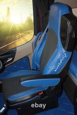 ONLY DRIVER Seat Covers Mercedes Actros MP4 / MP5 Blue