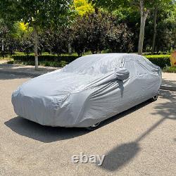 Outdoor Full Car Cover Waterproof Dustproof UV Resistant All Weather Protection