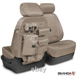 Premium Cordura Ballistic Tactical MOLLE Tailored Seat Covers for Ram Truck