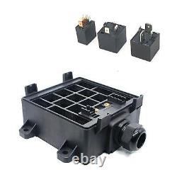 Relay Fuse Box Fuse Cover Automobile Fuse Box for Car Truck Van Vehicle 24V 5Pin