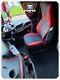 SEATS COVERS for DAF XG/ XF/ XG+/ 106 /CF EURO6 ECO LEATHER red&Black TRUCK