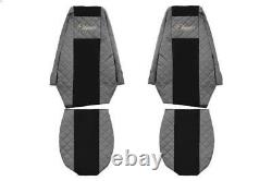 Seat Cover F-CORE FX09 GRAY for RENAULT TRUCKS PREMIUM 2 7.1 2006