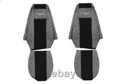 Seat Cover F-CORE FX09 GRAY for RENAULT TRUCKS PREMIUM 2 7.1 2006