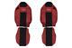 Seat Cover F-CORE FX11 RED for RENAULT TRUCKS T 10.8 2013