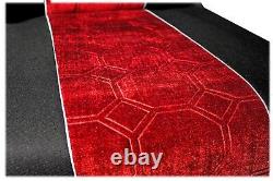 Seat Cover Fabric Velour Truck DAF XF 95 / 105 / 106 2 SEAT BELTS Red