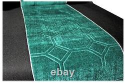 Seat Cover Fabric Velour tailored FOR Truck MAN TGX from 2000 1 SEAT BELT Green