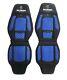 Seat Covers Black Blue for Scania R/G 2010-2016 trucks