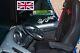 Seat Covers Fit Daf Xf 106 Truck Eco Leather Pair Of Black With Red Stitches