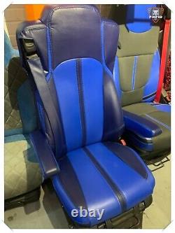 Seat Covers For Mercedes Actros MP4/ MP5 blue navy premium