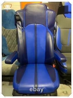 Seat Covers For Mercedes Actros MP4/ MP5 blue navy premium