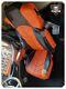 Seat Covers For Mercedes Actros MP4/ MP5 orange & black (uV)