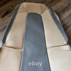 Seat Covers Volvo FH4/ FH5, Beige with Grey Eco Leather