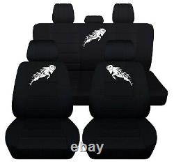 Seat Covers to Fit a 2007 to 2009 Dodge Ram Black Tribal Truck Seat Covers