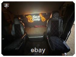 Seat covers SCANIA S/ R/ P/ G series Alcantra / Eco Leather SEAT COVERS