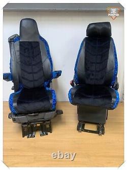 Seat covers SCANIA S/ R/ P/G series Danish Plush Alcantra Eco Leather COVERS