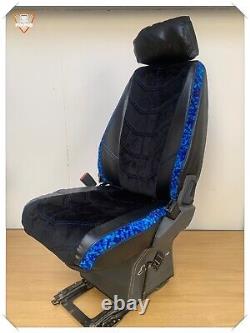 Seat covers SCANIA S/ R/ P/G series Danish Plush Alcantra Eco Leather COVERS