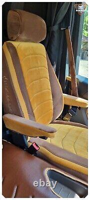 Seat covers SCANIA S / R/ P / G series Full Alcantra SEAT COVERS