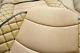 Set of 2 pcs DELUX Beige Seat Covers Eco Leather & Suede for Volvo FH 2/3 trucks