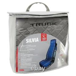 Silvia n1 Seat Cover Cotton Grey for Truck Mercedes Scania Volvo