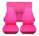 Solid Color Car Seat Covers for ANY Car/Truck/Van/SUV/Jeep Full Set Front & Rear