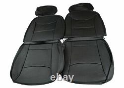 Spiegel PVC leather seat cover for Daihatsu Hijet truck S201P/S211P black