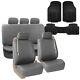 TODOTERRENO VAN TRUCK Integrated Seatbelt Gray Seat combo with Floor Mats