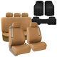 TODOTERRENO VAN TRUCK Integrated Seatbelt Tan Seat combo with Floor Mats