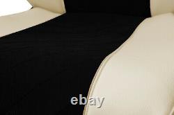 TRUCK DAF XF 105 XF 106 fit truck seat covers faux leather fabric beige black