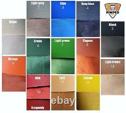 TRUCK SEAT COVERS DAF 105/106/CF EURO6 ECO LEATHER with ALCANTARA New Designs