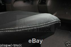TRUCK SEAT COVERS RENAULT MAGNUM 2002-2008 Black ECO LEATHER SEAT COVERS
